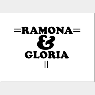 Ramona and Gloria Posters and Art